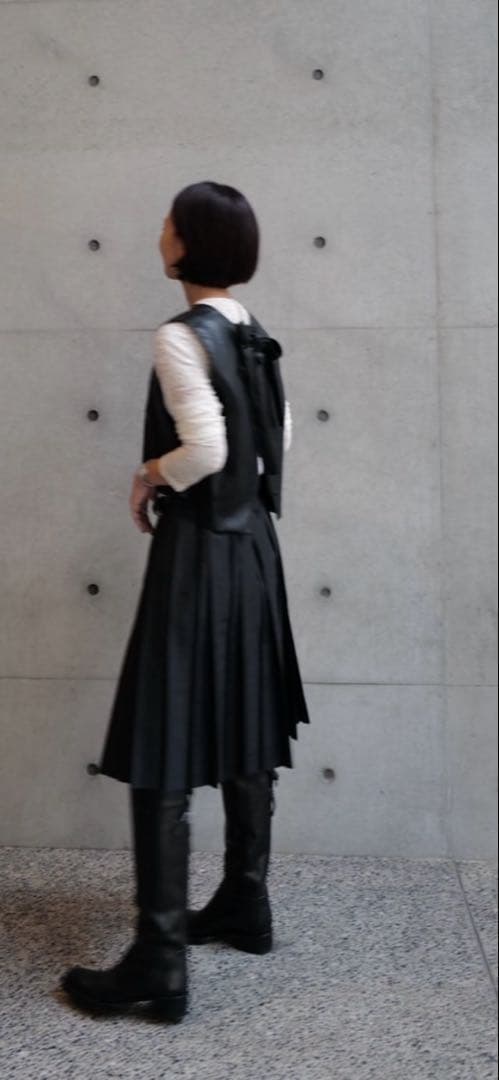 machatt タフタプリーツスカートまさこマチャット