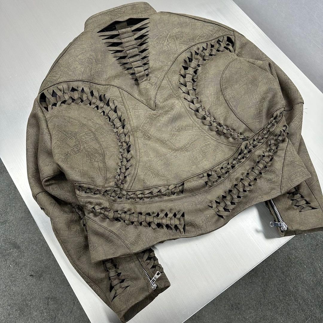 ジャケット・アウター TrendMaybe FOSSIL MOTO JACKET