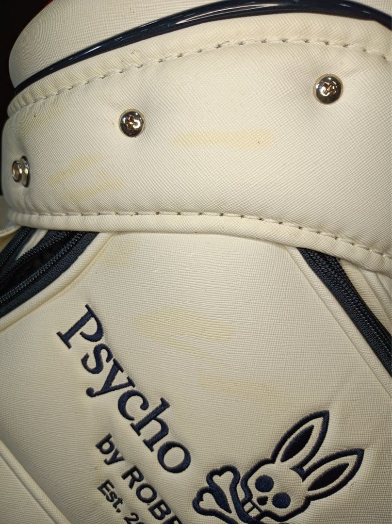 [八5414] Psycho Bunny サイコバニー キャディバッグ