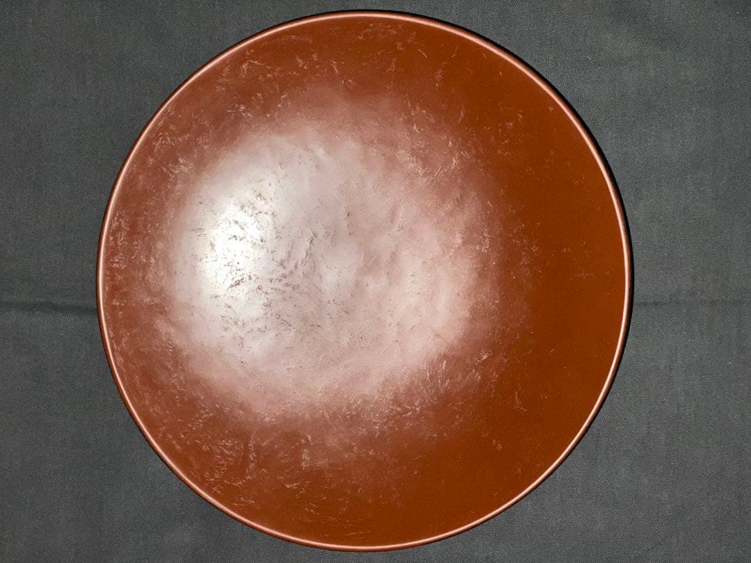 杉田明彦　大皿（内赤）