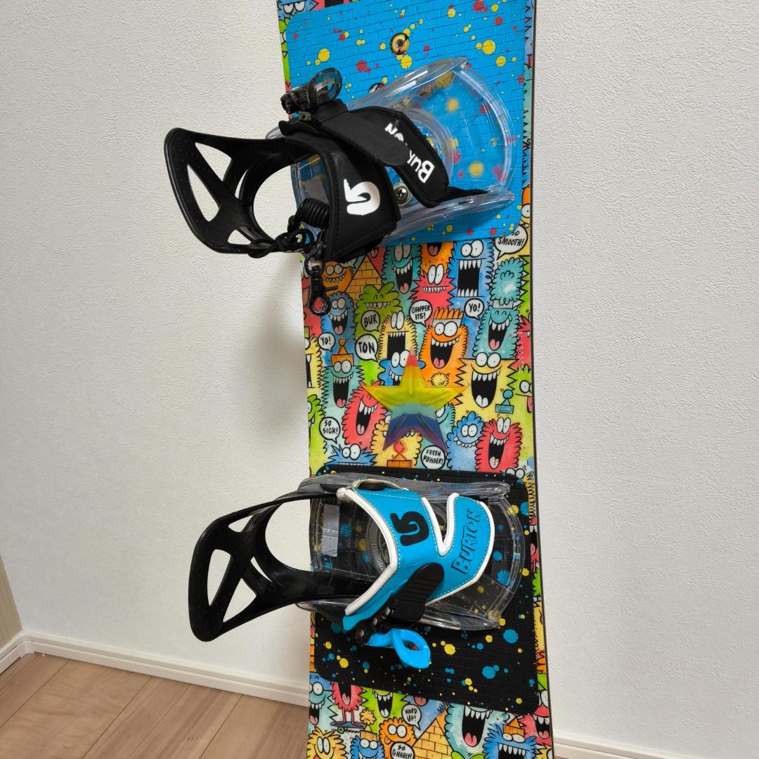 【セール中】BURTON　バートン　キッズ　スノーボード　１１０ｃｍ　２点セット