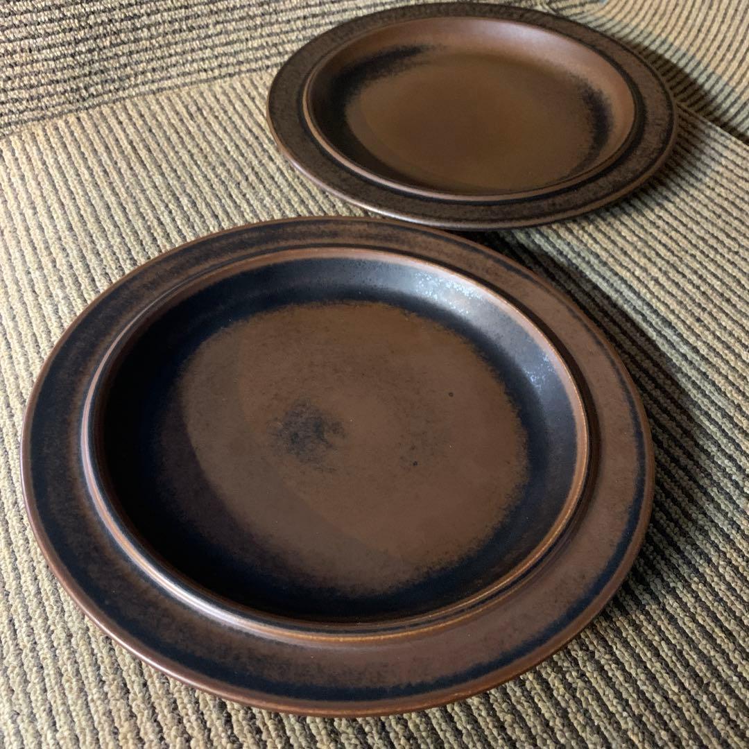 ★北欧梱包★アラビアArabia ルスカ 大皿26cm2枚セット②