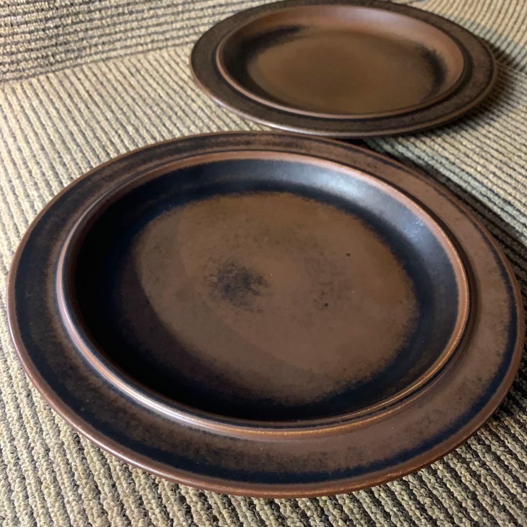 ★北欧梱包★アラビアArabia ルスカ 大皿26cm2枚セット②