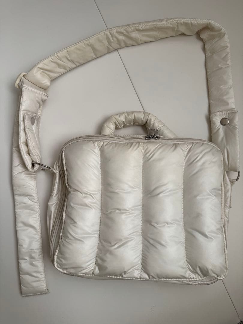 kumo様 calin マザーズバッグ ホワイト