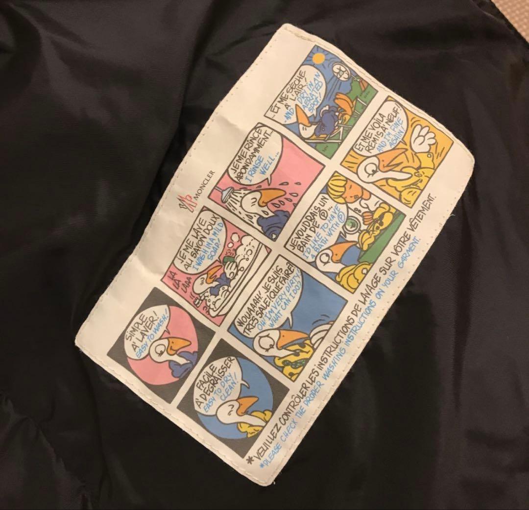 MONCLER FLAMMETTE フラメッテ　ブラック サイズ０