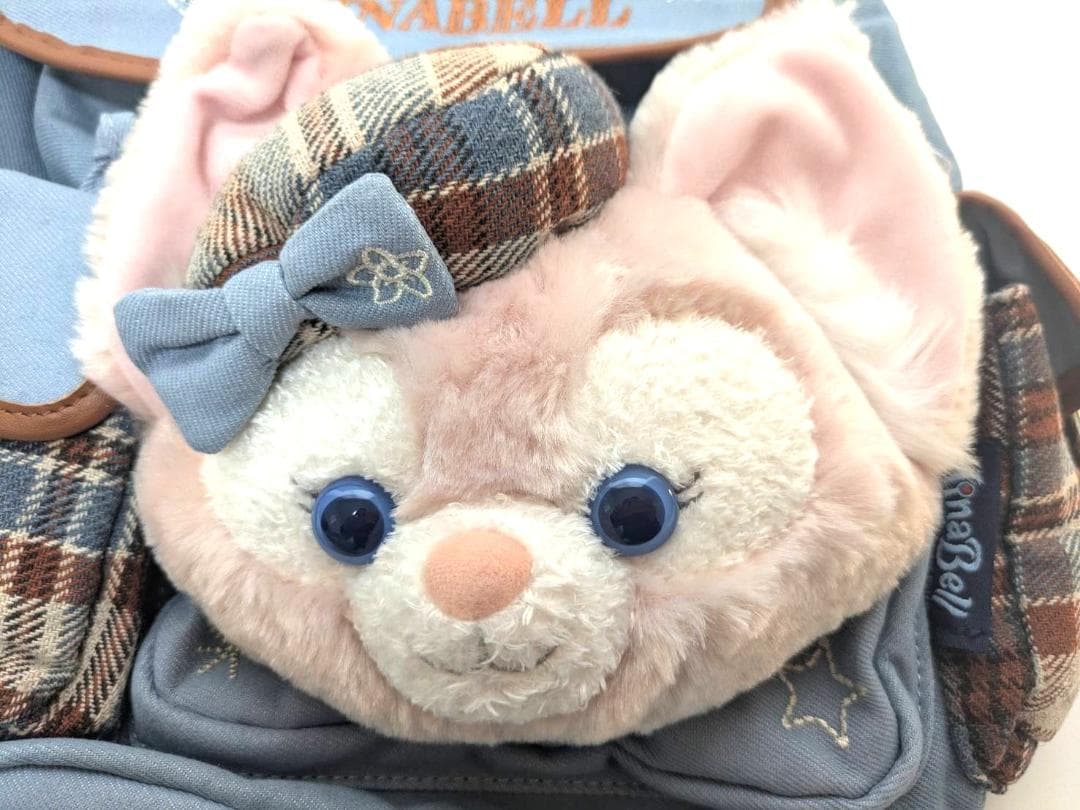 新品未使用 上海ディズニー デニム リーナベル バッグ リュック ぬいぐるみ