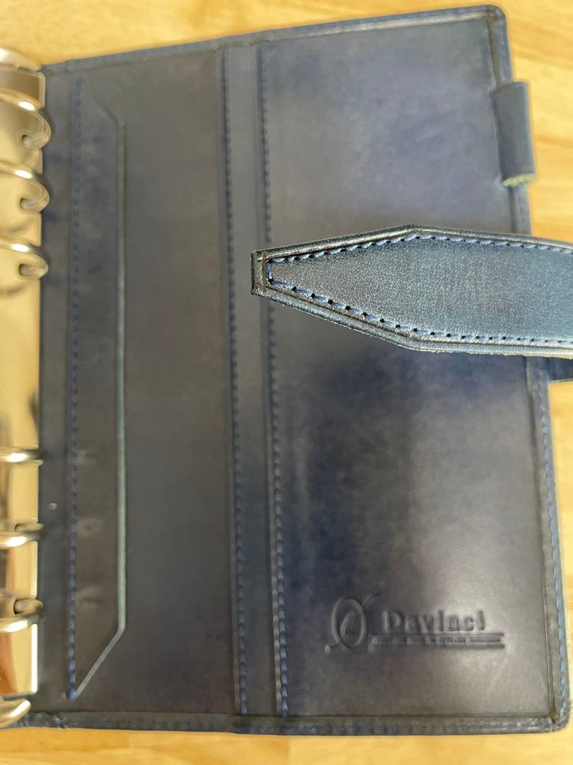 ロロマクラシック　ブルー　バイブルサイズ（リング径24mm）