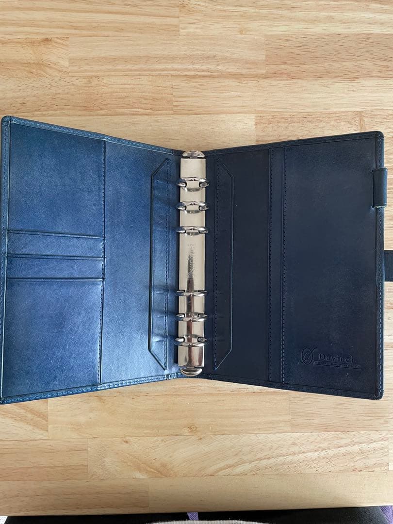 ロロマクラシック　ブルー　バイブルサイズ（リング径24mm）