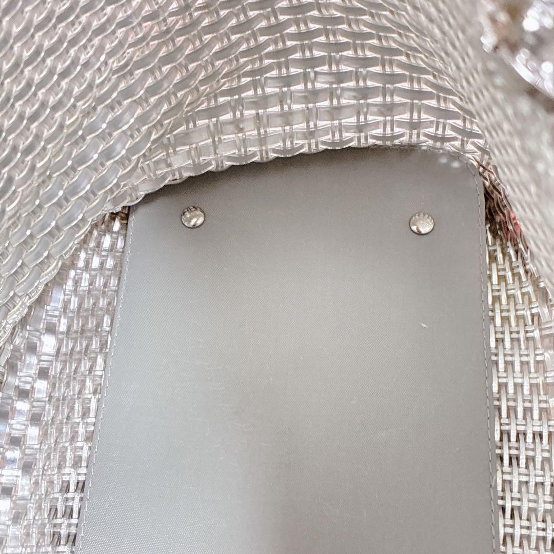 美品✨アンテプリマ ANTEPRIMA イントレッチオ トートバッグ シルバー