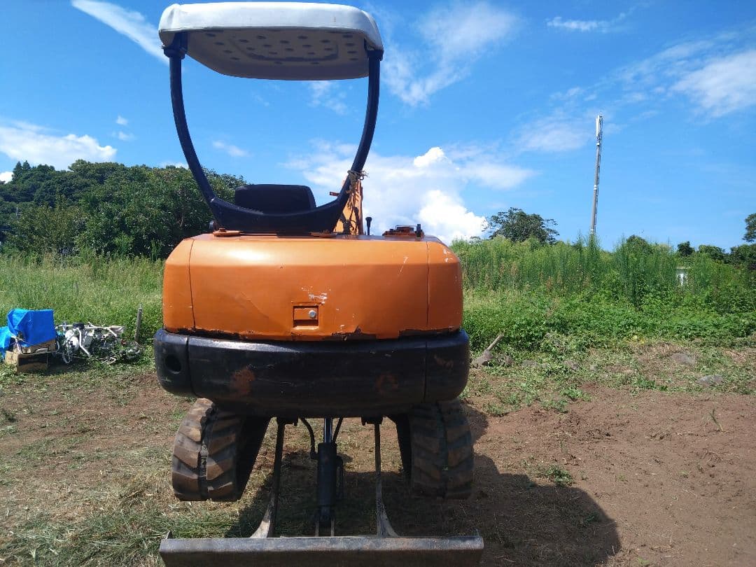 ユンボ　バックホー　北越　EX25