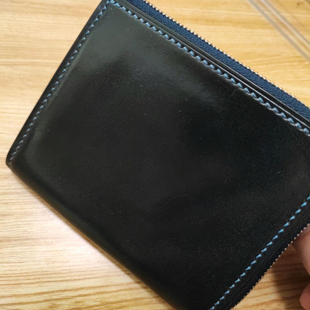 コードバンL字ファスナー財布 クレバレスコ