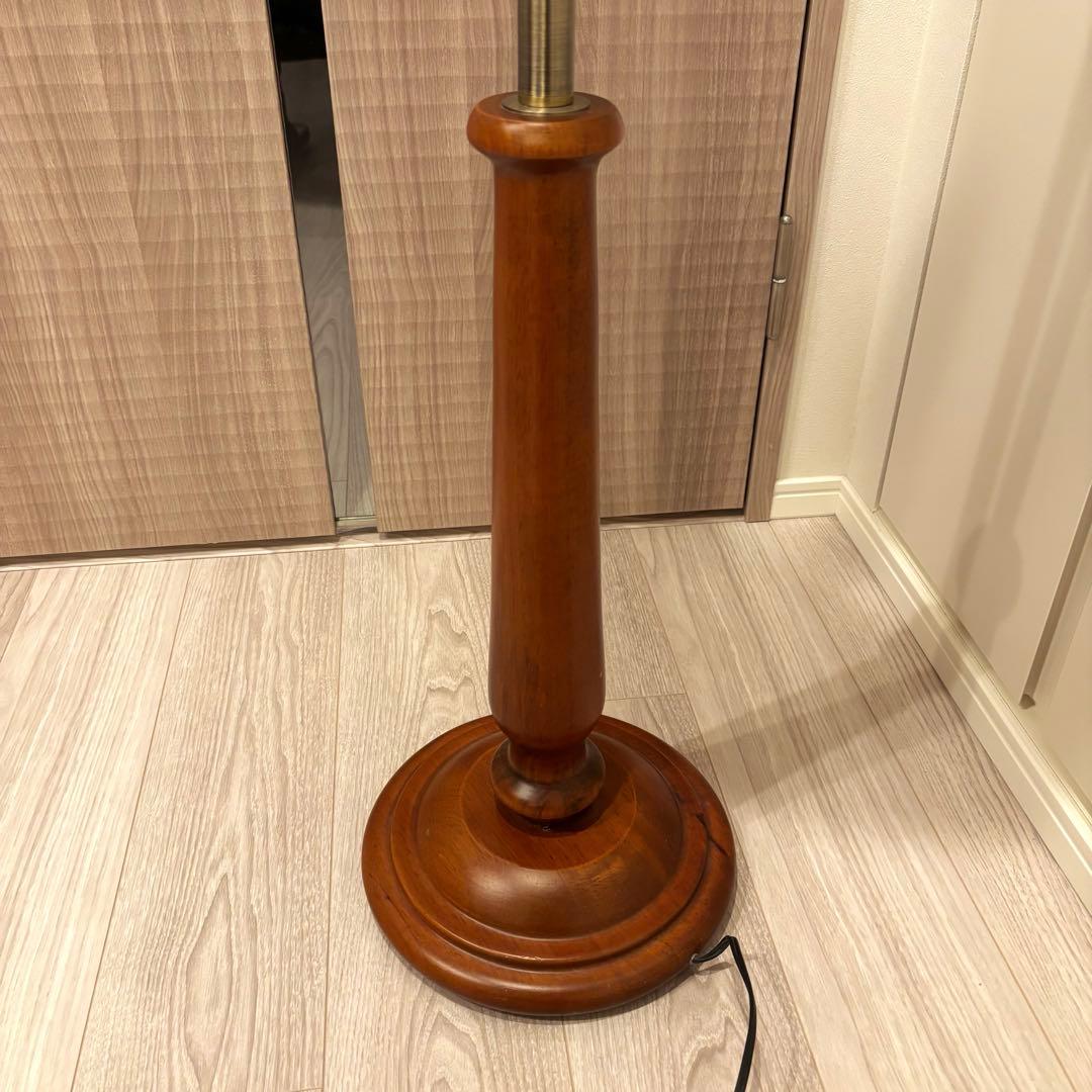 アンティーク調 ヴィンテージフロアライト フロアランプ hue自動調光電球付き