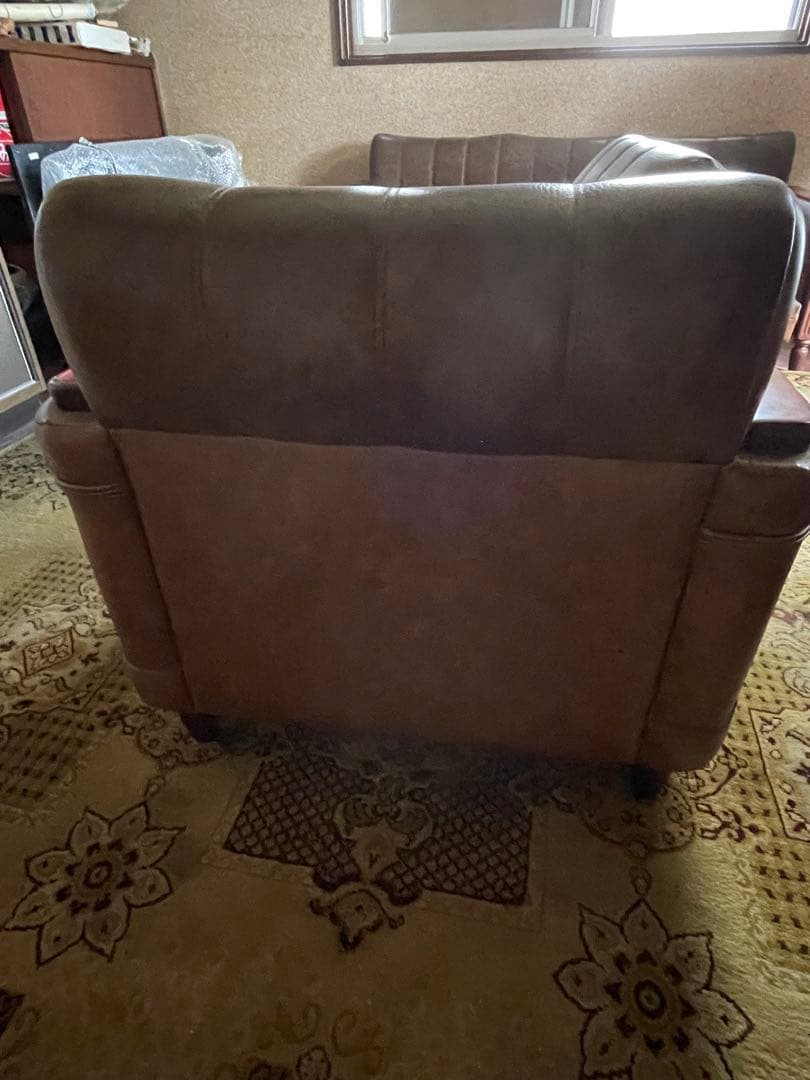 昭和レトロ　1人掛けソファ-2