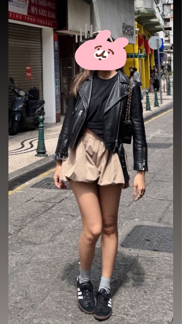 ALLSAINTS Belfern ブラック ライダースジャケット EU 36