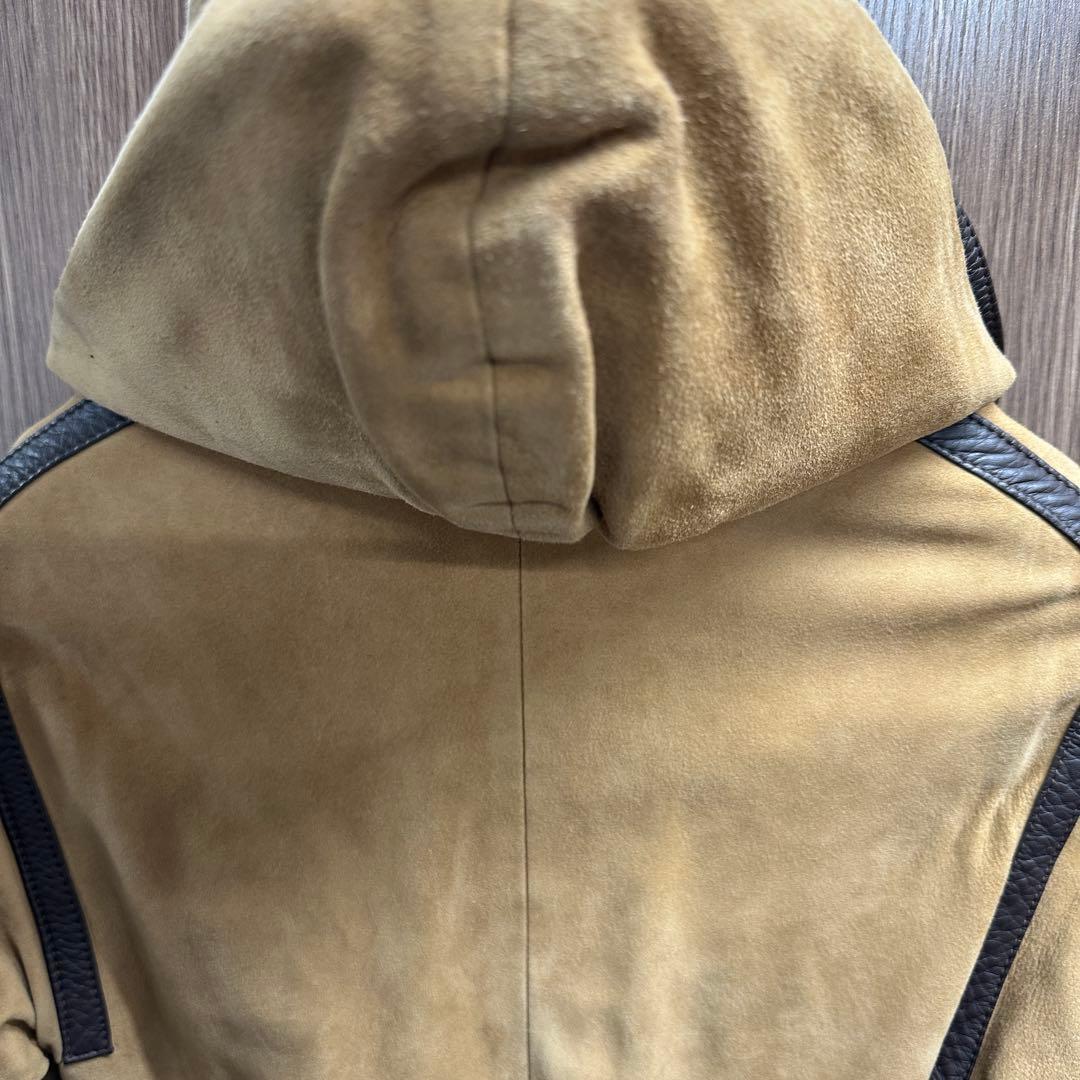 ✨ヴィンテージ ·最高級✨ LOEWE ロエベ スエード ロングコート 付 40