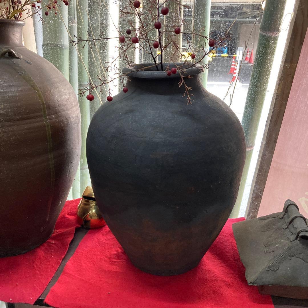 古備前骨董種壺です。江戸初期の素晴らしい壺❣️
