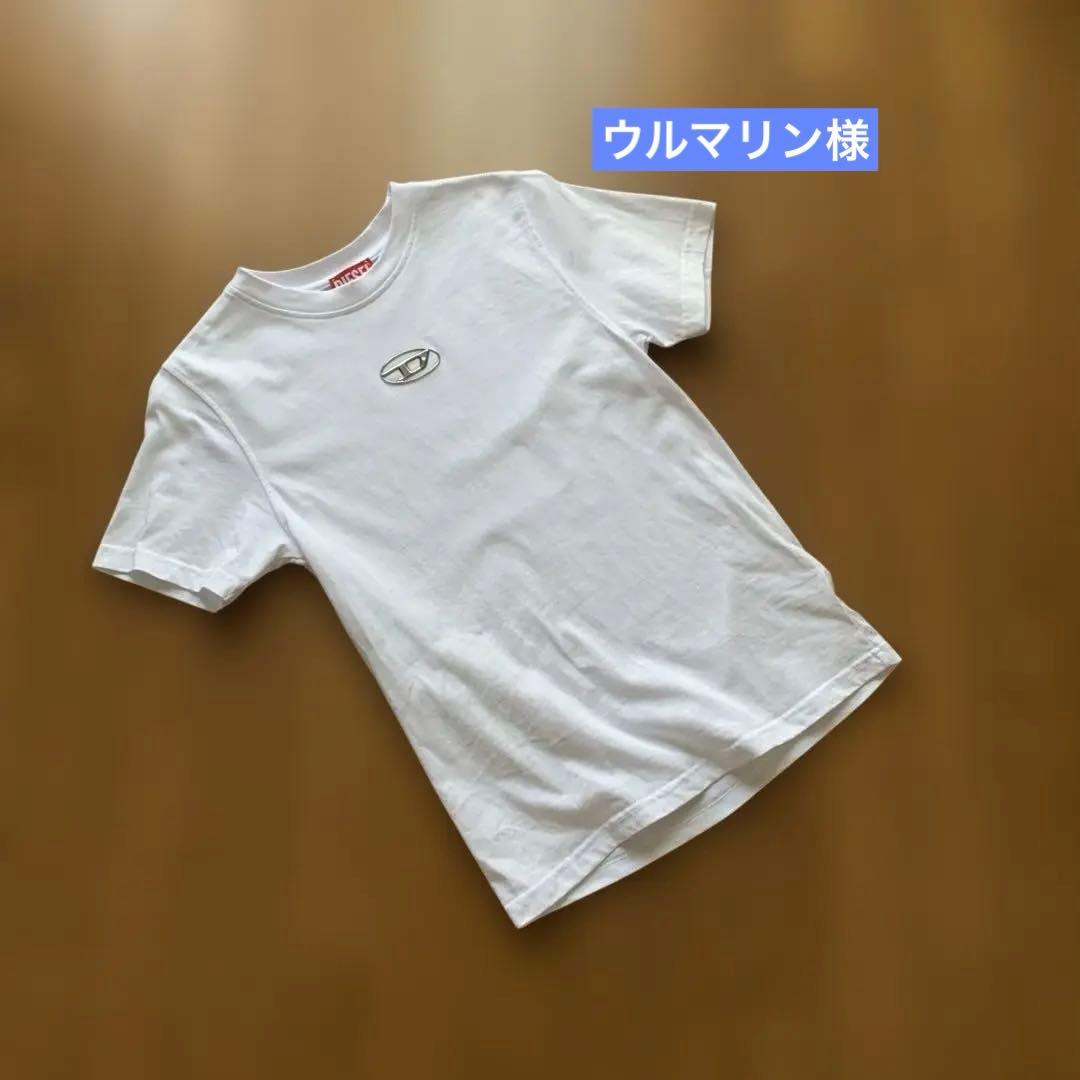 DIESEL ディーゼル クルーネックレディースTシャツ