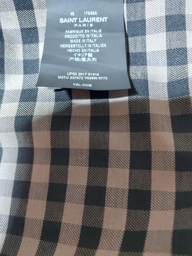 Saint Laurent Paris トレンチコート メンズ 【美品】