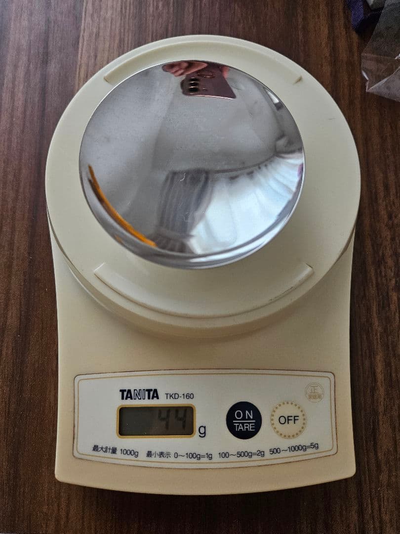 ゆかり 未使用 純銀 盃 円形 ディスプレイプレート 44g