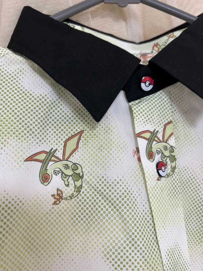 め*る様 【生産終了品】オーダー　ポケモン　フライゴン　メンズ　ワイシャツ