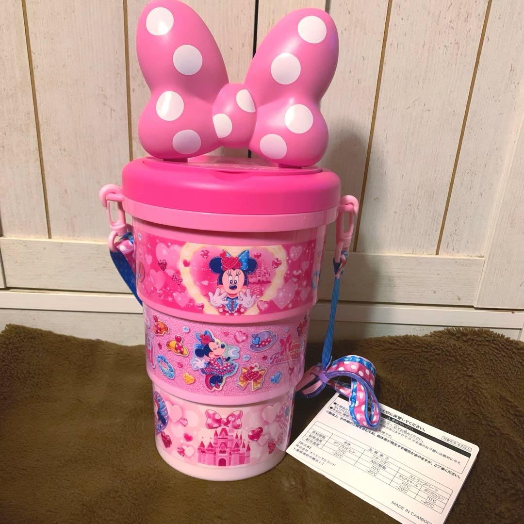 ディズニー　ミニー　ファンダーランド　ポップコーンバケット　パルパルーザ