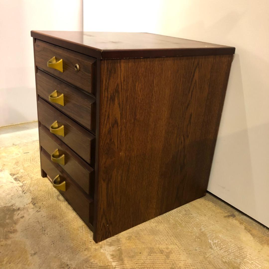 アンティーク　木製棚　引き出し　昭和　昭和アンティーク　蚤の市　棚　古道具