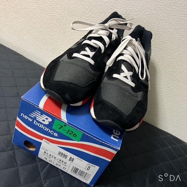 【未使用】ニューバランス M998BR 27cm（プー120）