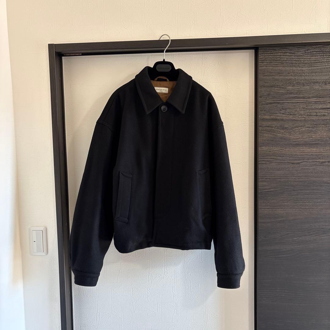 ジャケット・アウター DRIES VAN NOTEN VEBER JACKET BLACK