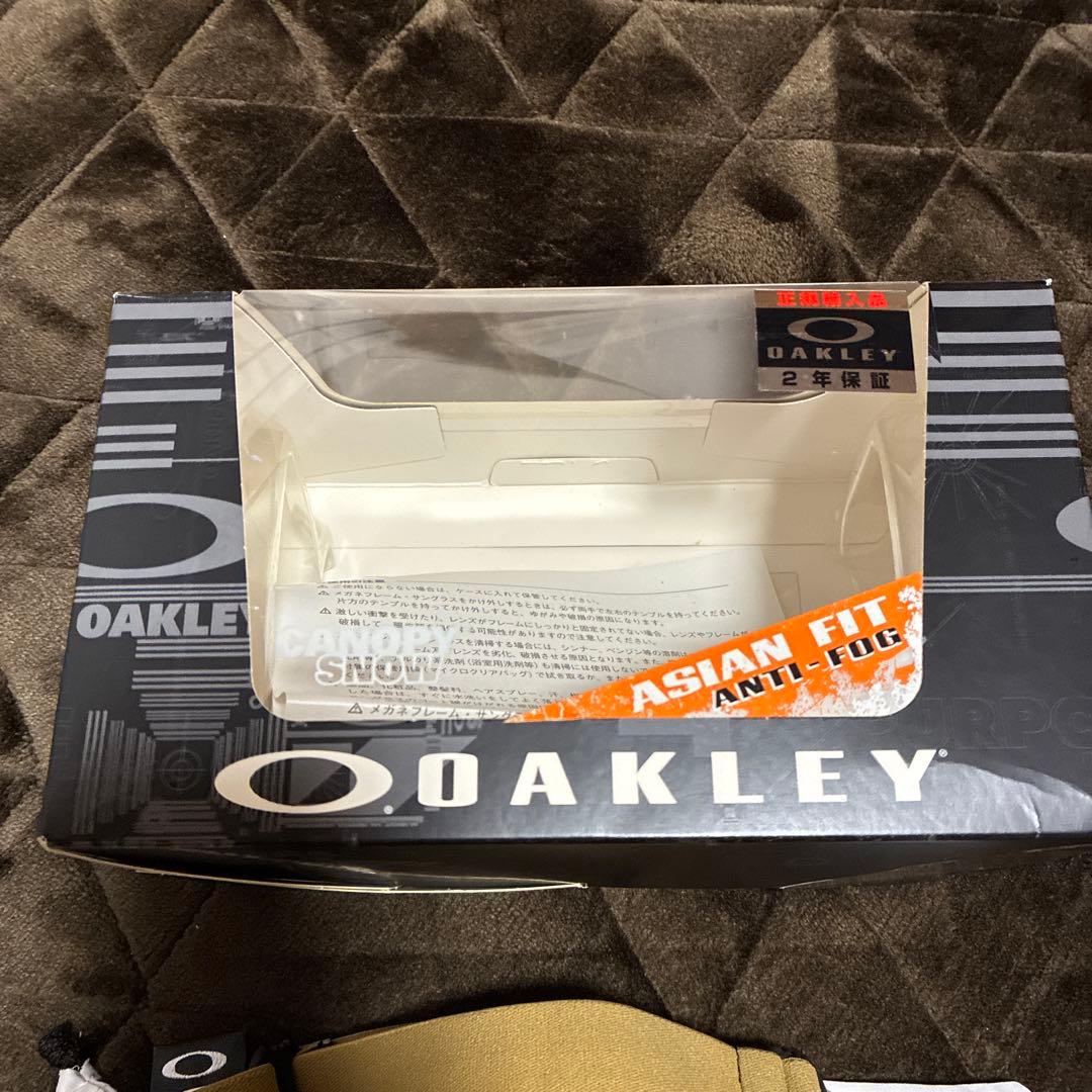 オークリー　ゴーグル　OO7047-22 ANTI-FOG ASIAN FIT