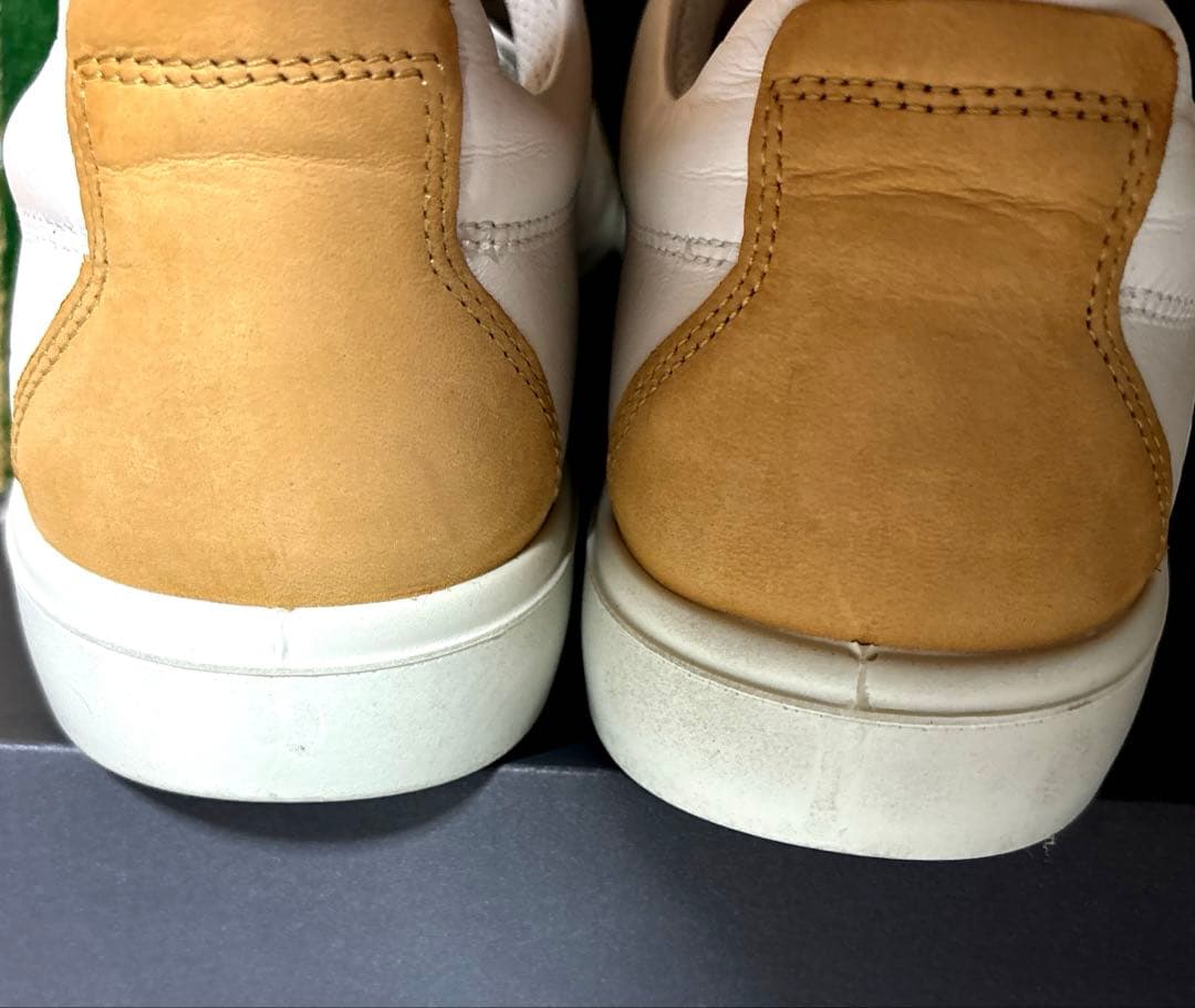 ECCO エコー　メンズ 本革 クラッシック スニーカー