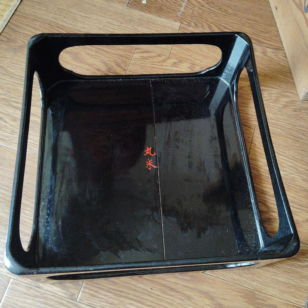 希少　昭和レトロ　お櫃、しゃもじ、膳台、木箱