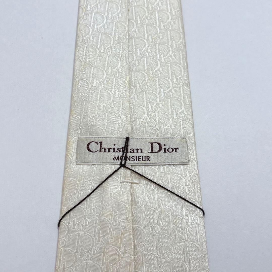 クリスチャンディオール ネクタイ シルク トロッター オブリーク ジャガード