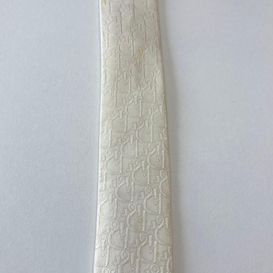 クリスチャンディオール ネクタイ シルク トロッター オブリーク ジャガード