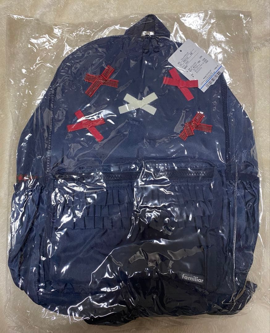 hino0003 ☆新品未使用☆ファミリア リュック 女の子 リボン