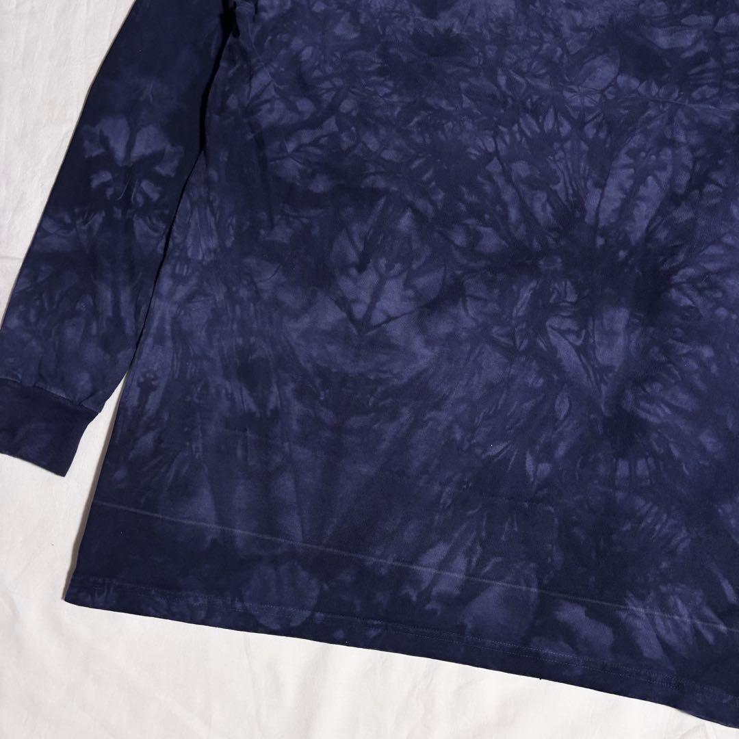 aiko 着 USA製 THE MOUNTAIN 犬プリント タイダイ Tシャツ