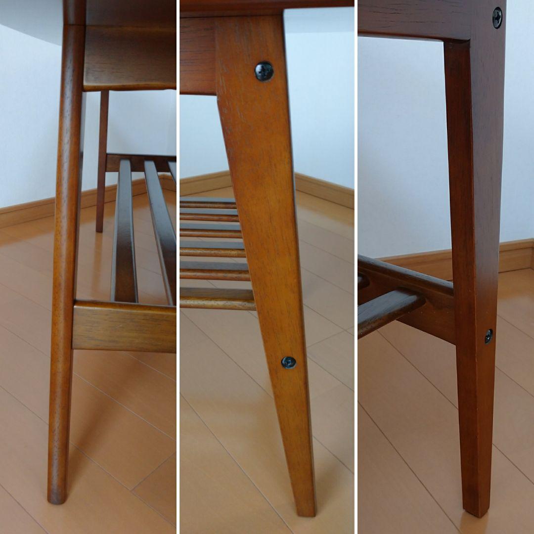 【日本製】カリモク60 リビングテーブル　大　ウォールナット　ビンテージ　北欧風