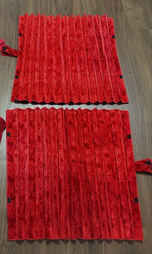 金華山 ローレルレッド サイドカーテン