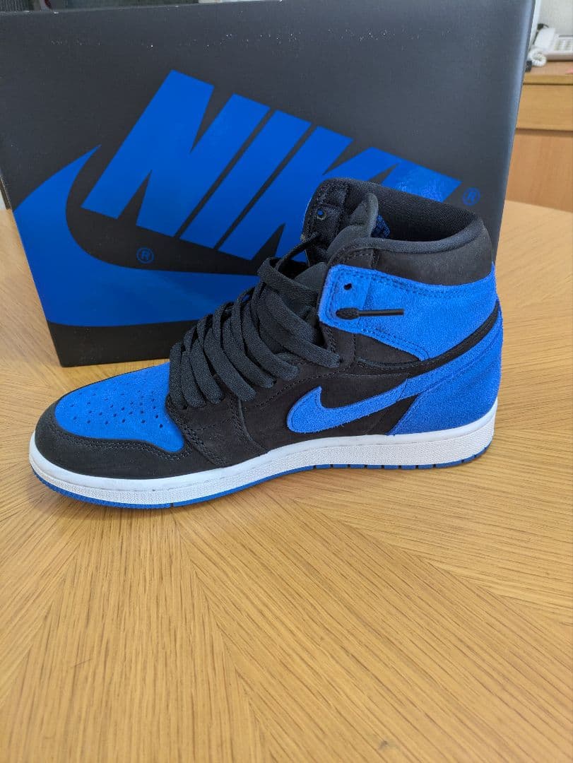 AIR JORDAN 1 RETRO HI OG 黒×青　26.5センチ