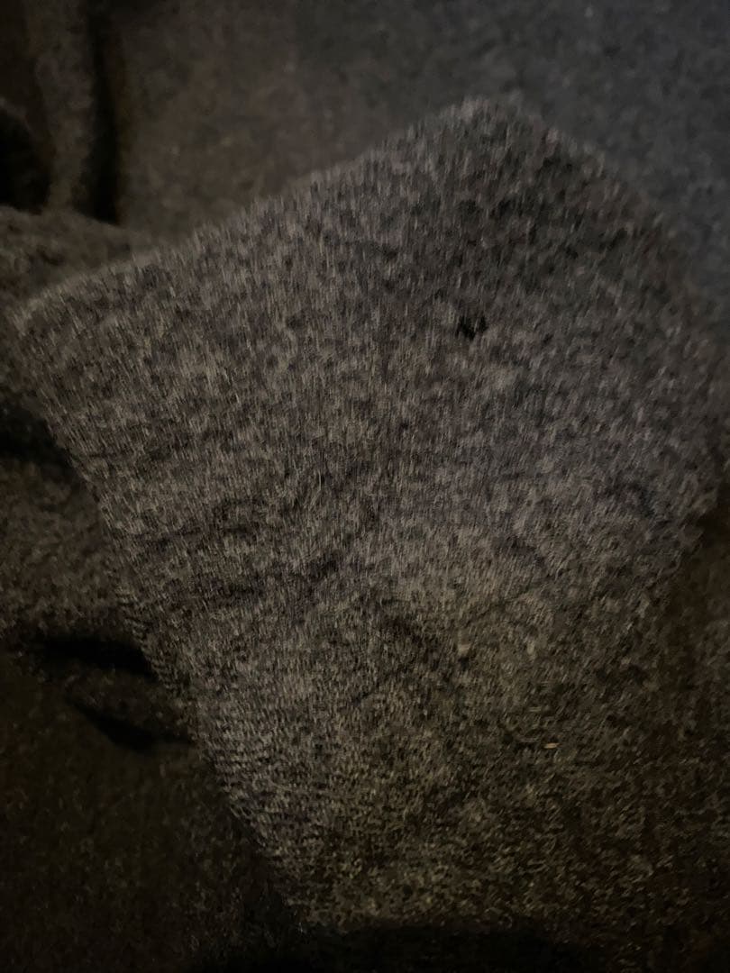 ダメージありUNDER COVER 12aw 縮絨 ウール コートギャルソン