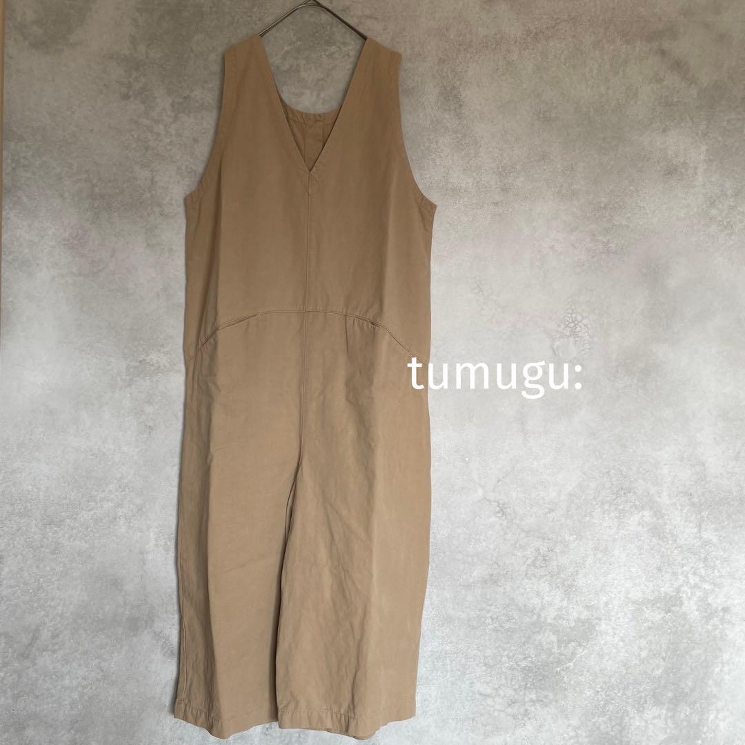 tumugu: 2way サロペット オールインワン