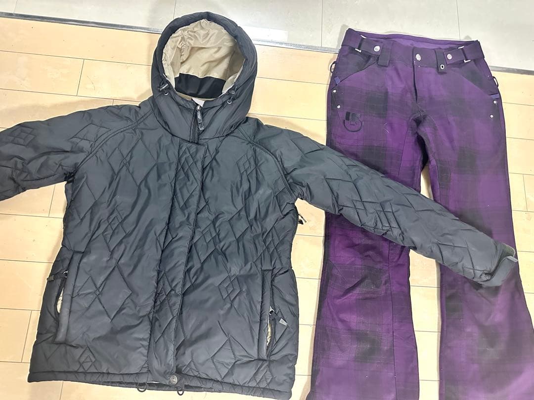 BURTON × SESSIONS 高機能スノーボードウェア　上下