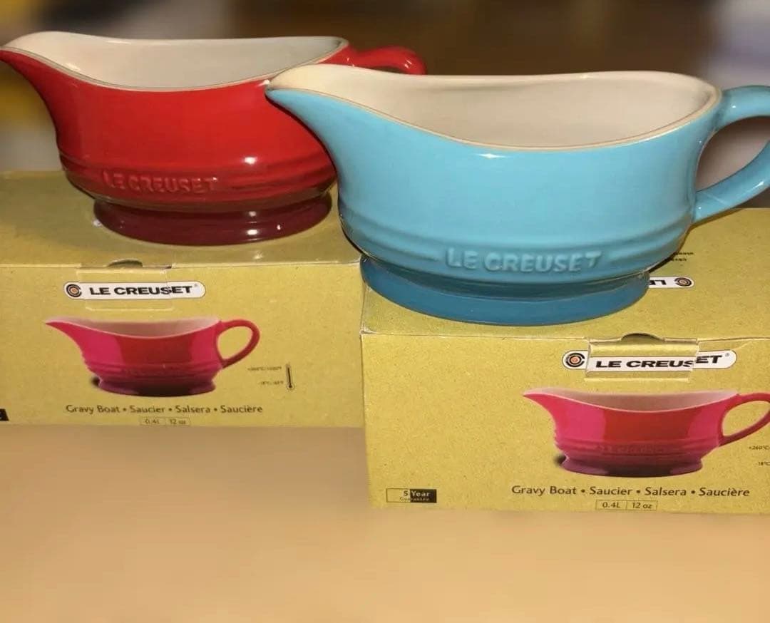 【レア】　LE CREUSET グレービーボート 2個セット