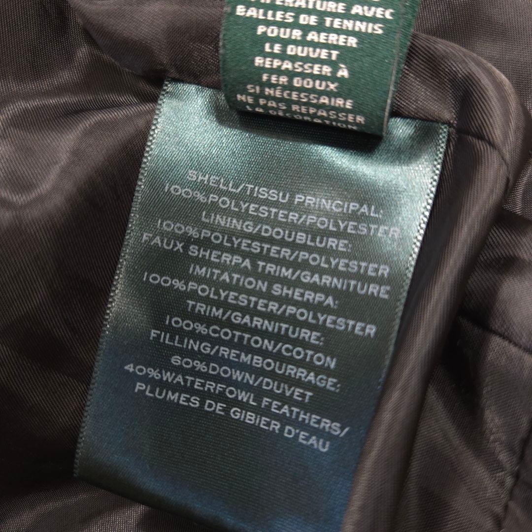 RALPHLAUREN ラルフローレン キルティング ロングコート 中綿 S 黒