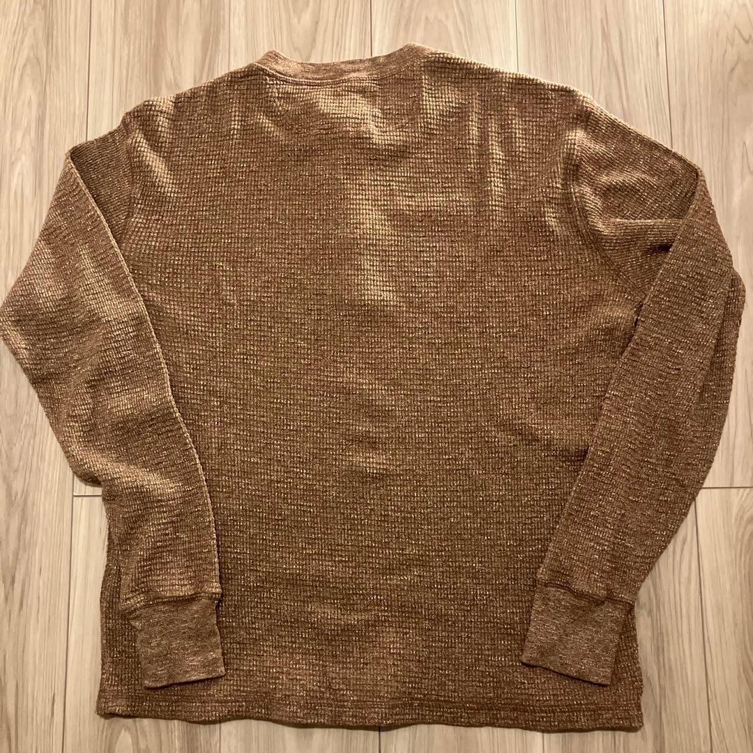 RRL ヘンリーネック　サーマルTシャツ