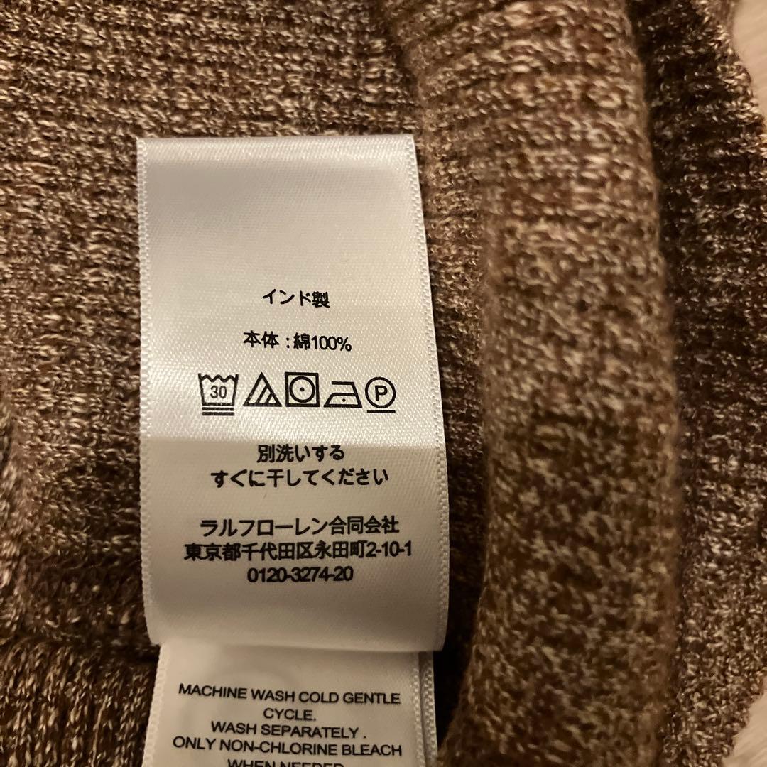 RRL ヘンリーネック　サーマルTシャツ