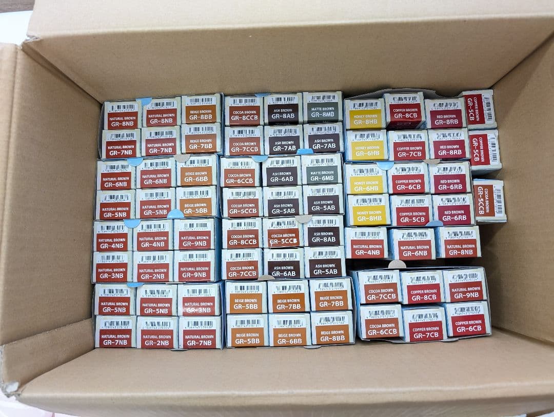 リフュール グレイカラー72本+OX４本+カラーチャート２冊 2025年5月購入