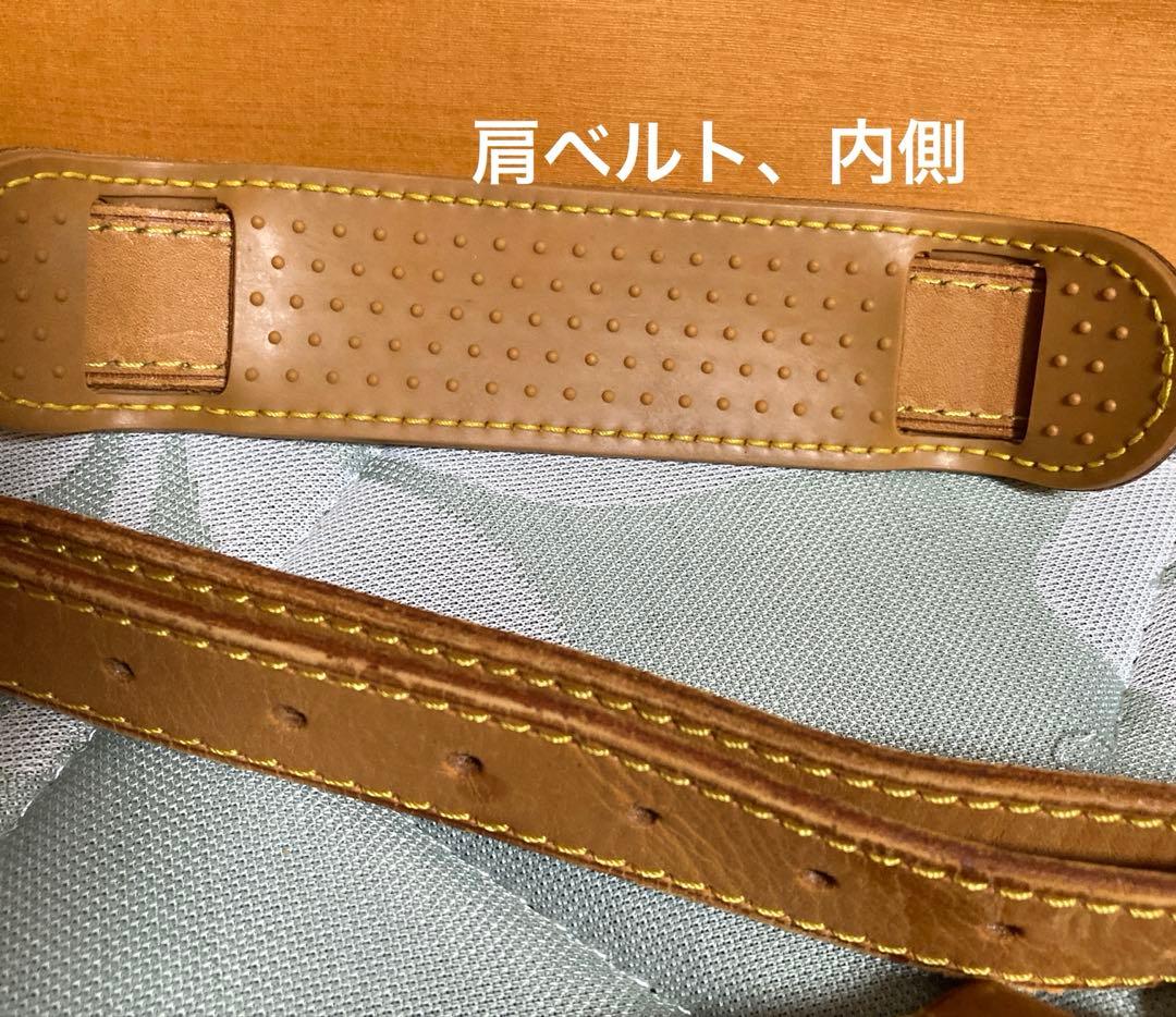 ルイヴィトン　ヌメ革　レザーストラップ　ベージュ