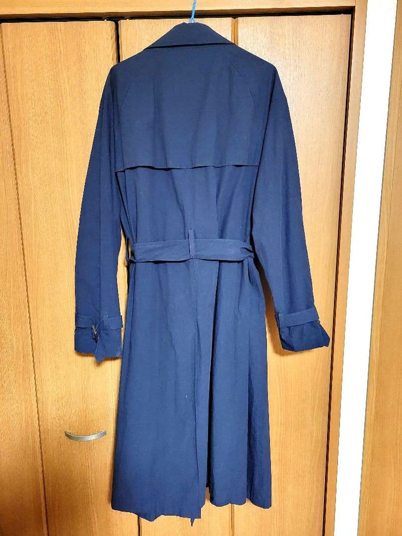 ES:S ネイビー トレンチコート　サイズ2