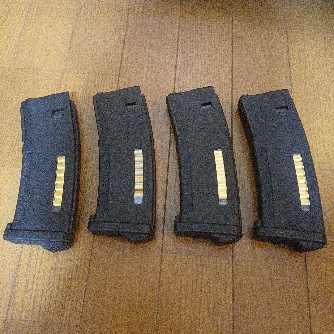 MAGPUL PTS EPM マガジン黒 4個セット 次世代電動ガン用
