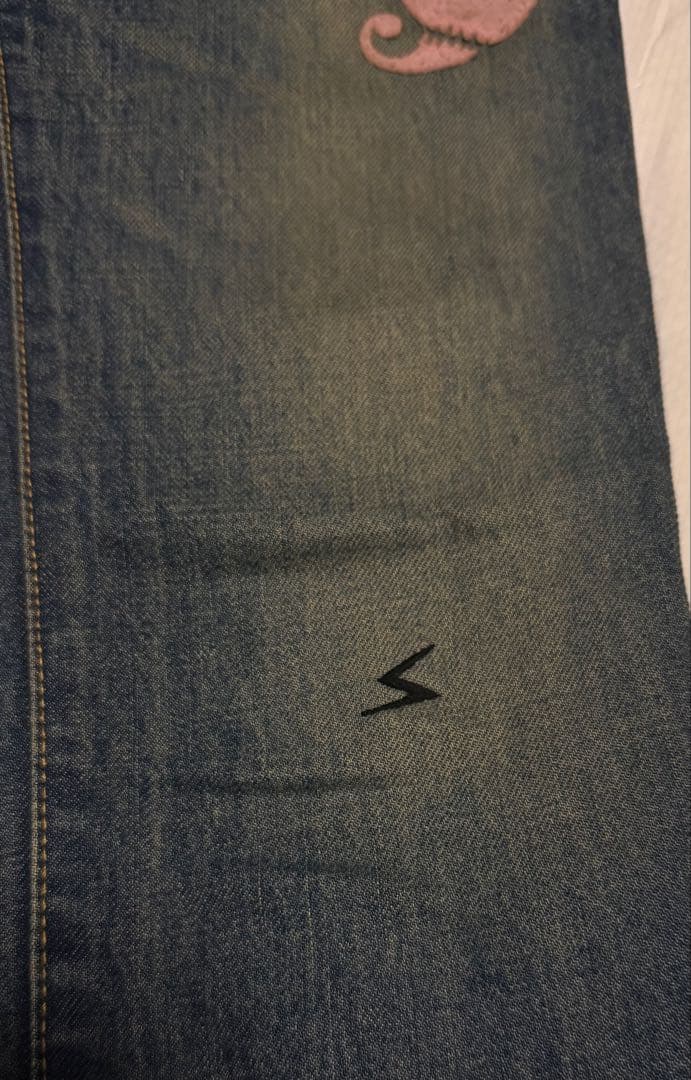 undercover ハートUSED加工デニム05awARTS&CRAFTS期